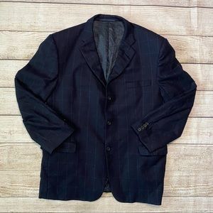 Vintage Burberry Wool Coat Jacket Blazer